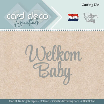 Card Deco Essentials - Dies - Welkom Baby