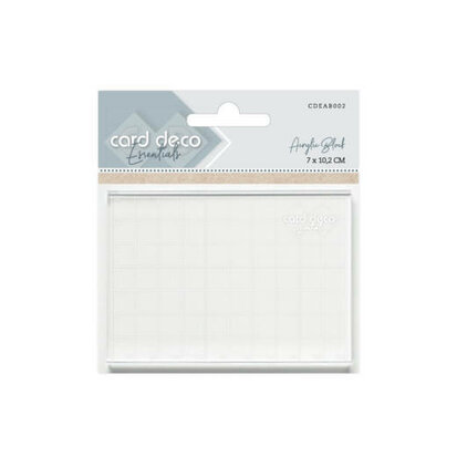 Card Deco Essentials - Acrylic Block - 7,0 X 10.2 CM