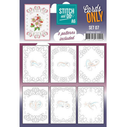 Cards Only Stitch A6 - 007