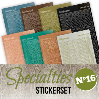 Specialties 16 Stickerset