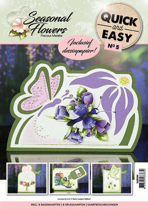 Quick and Easy 5 - Precious Marieke - Seasonal Flowers - QAE10005