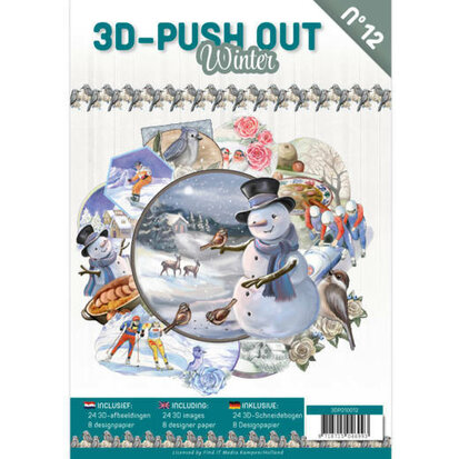 3D Pushout Boek 12 - Winter - 3DPO10012