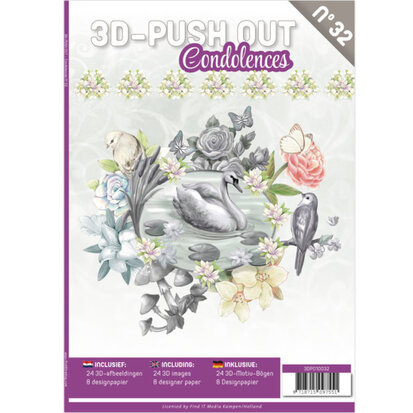 3D Pushout Boek 32 - Condolences - 3DPO10032