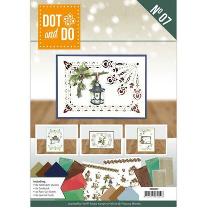 Dot and Do Boek 7 - Precious Marieke - Nature of Christmas (incl. Sticker Set)