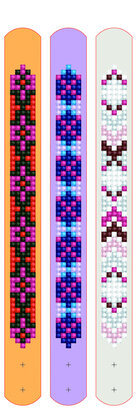 Diamond Dotz - Dotzies 3 Bracelets 21x2cm - Geometric