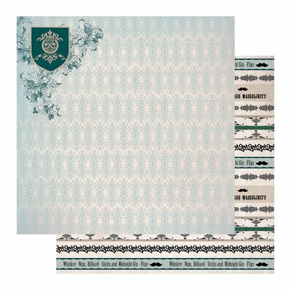 Paper - 12 x 12in - Gentleman's Emporium Sheet 5
