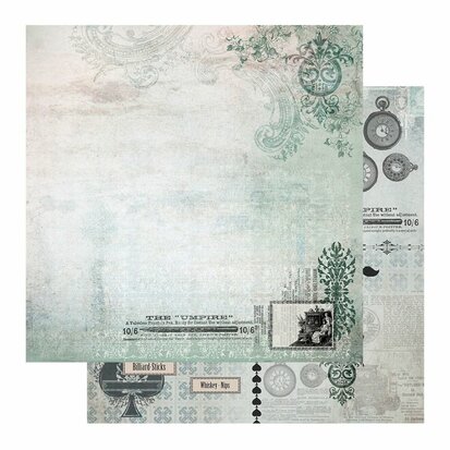 Paper - 12 x 12in - Gentleman's Emporium Sheet 4