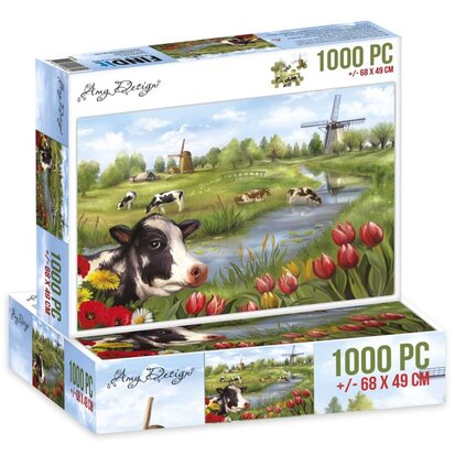 Jigsaw puzzel 1000 pc - Amy Design - The Netherlands