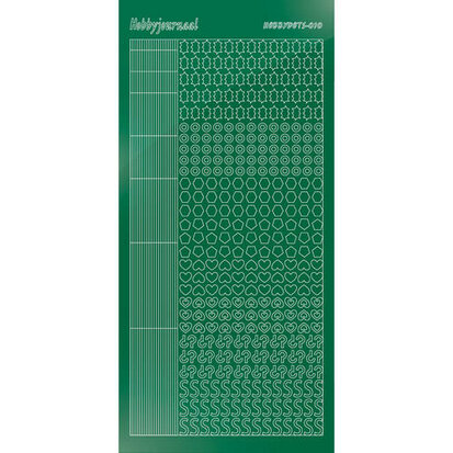 Hobbydots sticker S10 - Mirror - Green