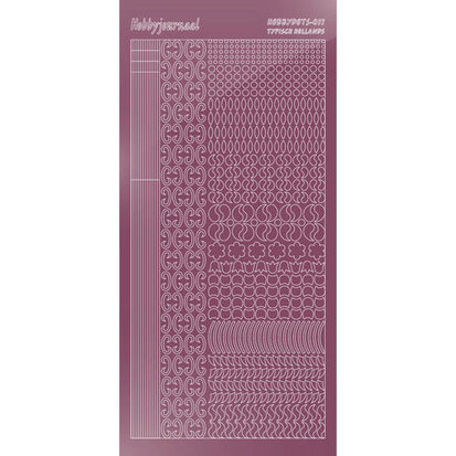 Hobbydots sticker S11 - Mirror - Violet