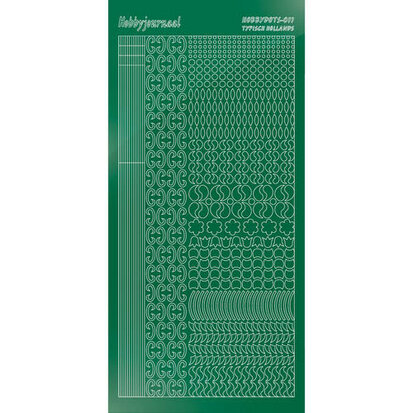 Hobbydots sticker S11 - Mirror - Green