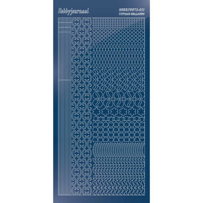 Hobbydots sticker S11 - Mirror - Blue