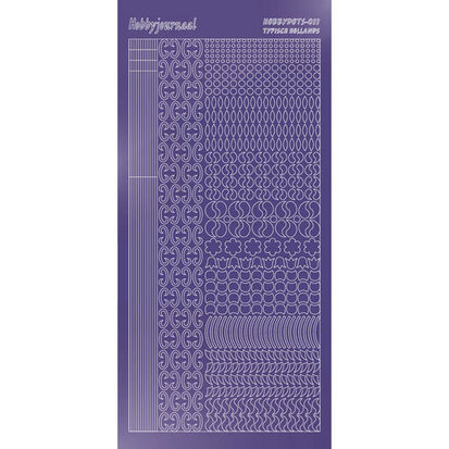 Hobbydots sticker S11 - Mirror - Purple