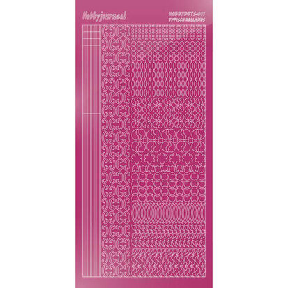 Hobbydots sticker S11 - Mirror Pink
