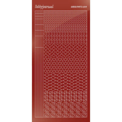 Hobbydots sticker S14 - Mirror Red