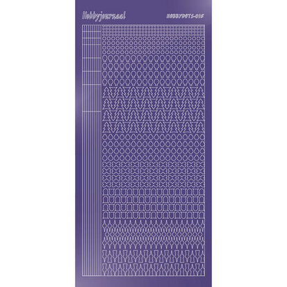 Hobbydots sticker S15 - Mirror Purple