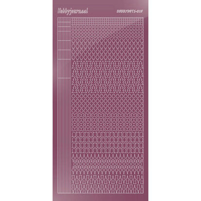 Hobbydots sticker S15 - Mirror Violet