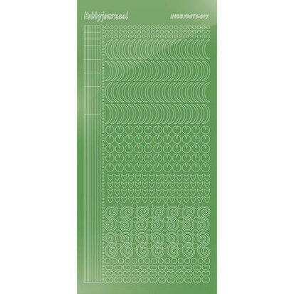 Hobbydots sticker S17 - Mirror Lime