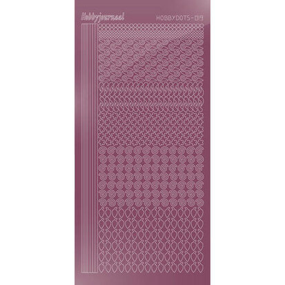 Hobbydots sticker S19 - Mirror Violet