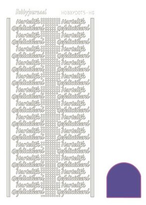 Hobbydots sticker HG - Mirror - Purple