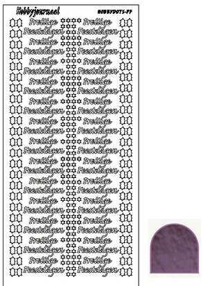 Hobbydots sticker PF - Mirror - Violet