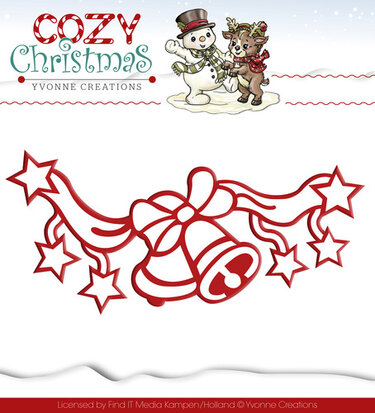 Yvonne Creations - Cozy Christmas - Jingle bells - Die