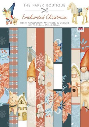 PB1697 - Inserts Collection  Enchanted Christmas van Paper Boutique