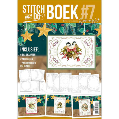 Stitch and Do A6 Boek 7 - Sjaak van Went - Christmas