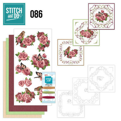Stitch and Do 86 - Birds and Roses