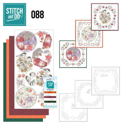 Stitch and Do 88 - Christmas Florals