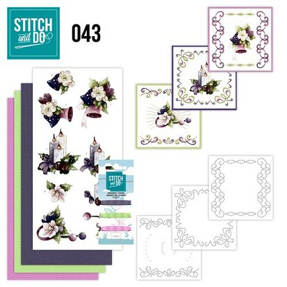 Stitch and Do 43 - Purple Colored Christmas