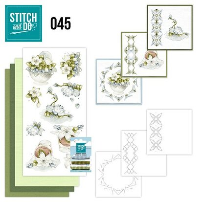 Stitch and Do 45 - Winterflowers