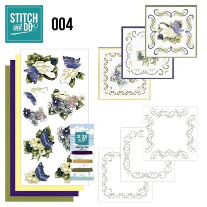 Stitch and Do 4 - Voorjaarsbloemen