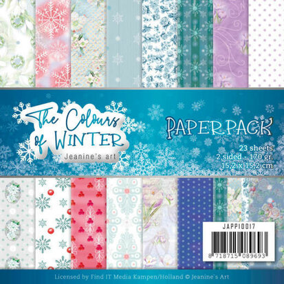 Paperpack - Jeanine's Art - The colours of winter