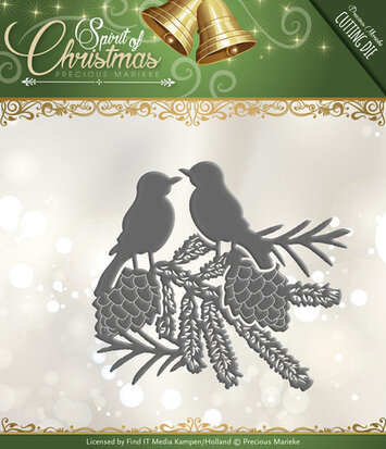 Die - Precious Marieke - Spirit of Christmas - Spirited Birds
