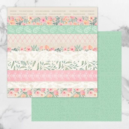 My Secret Love Double Sided Patterned Papers 12 ( 30,5 x 30,5 cm)
