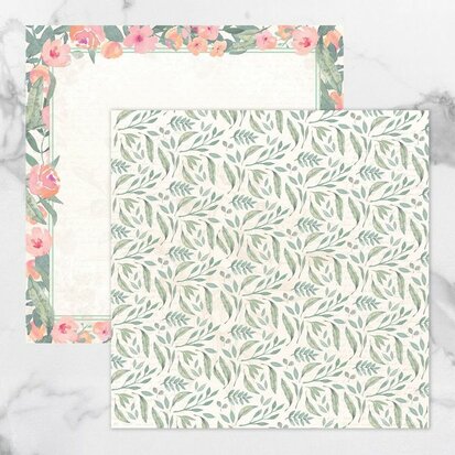My Secret Love Double Sided Patterned Papers 1 ( 30,5 x 30,5 cm)