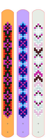 Diamond Dotz - Dotzies 3 Bracelets 21x2cm - Geometric